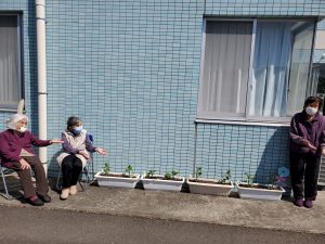 園芸療法｜プランター菜園｜老健